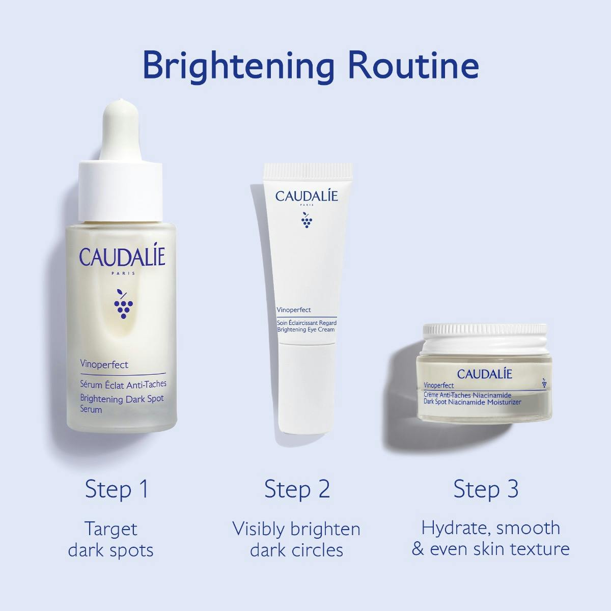Brightening Routine Set for Dark Spots and Uneven Skin Tone